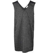 Vero Moda Girl Robe - VmLiva - Gris av. Carreaux