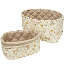Cam Cam Storage Basket - 2-Pack - Butterfly/Latte