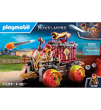 Playmobil Novelmore - Char de pompiers Burnham Raiders - 71299 -