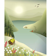 Vissevasse Poster - 50x70 cm - Mountains