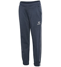 Hummel Sweatpants - hmlGizela - Ombre Blue m. Glitter