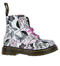 Dr. Martens Boots - 1460 T - White Meadow Print Athena