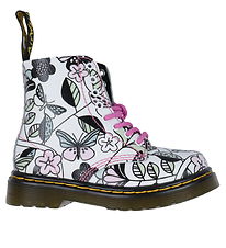 Dr. Martens Saappaat - 1460 T - White Niitty Tulosta Athena