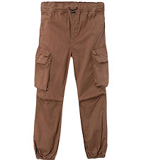 Name It Trousers - Parachute Pants - NkmBen - Mustang