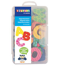 Playbox Magnets - 60 pcs - Magnetic Letters