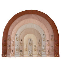 OYOY Weihnachtskalender - Rainbow - Schoko