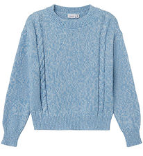 Name It Blouse - Knitted - NmfOthea - Windward Blue