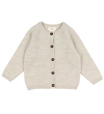 Copenhagen Colors Cardigan - Wolle - Pale Cream Melange