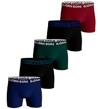 Bjrn Borg Boxers - 5-Pack - Blue/Green/Red