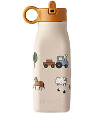 Liewood Water Bottle - Warren - 350 mL - Farm/Sandy
