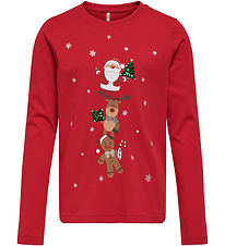 Kids Only Blouse - KogYrsa - Urban Red/Friends