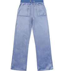 Juicy Couture Velours Broek - Grey Blue