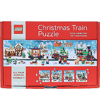 LEGO® Jigsaw Puzzle - 4x100 Bricks - Christmas Train
