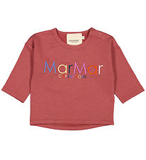 MarMar Sweat-shirt - Modal - Tajco - Berry Mlange