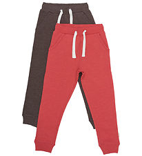 Minymo Sweatpants - 2-pack - Tomatpuré