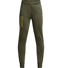 Under Armour Sweatpants - Fleece Grafik - Marin OD Green