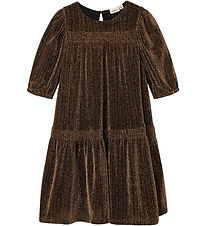 Name It Kleid - NkfRisilk - Gold Colour m. Glitzer