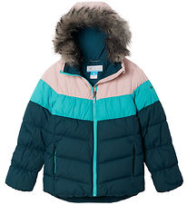 Columbia Gevoerde Jas - Arctic Ontploffing II - Roze/Turkoois/Bl