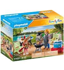 Playmobil Family Fun - Gemeinsamer Grillabend - 71427 - 51 Teile