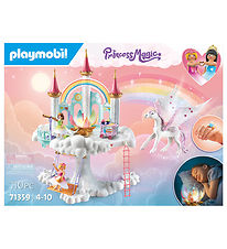 Playmobil Princess Magi - Heavenly Rainbow Castle - 71359 - Ljus
