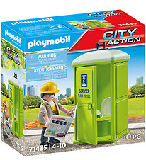 Playmobil City Action - Mobil toalett - 71325 - 10 Delar