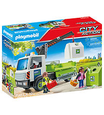 Playmobil City Action - Vrachtwagen m. Container voor gerecycled