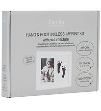 Vanilla Copenhagen Hand and footprint set w. Picture Frame - Ink