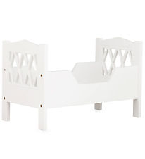 Cam Cam Doll'S Bed - Harlequin - White