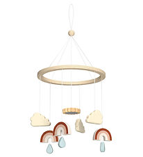 Cam Cam Baby Mobile - Wood - Rainbows