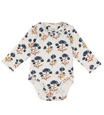 VACVAC Bodysuit l/s - Rib - Poppy - Floss