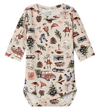Name It Bodysuit l/s - NbnRiccas - Peyote Melange