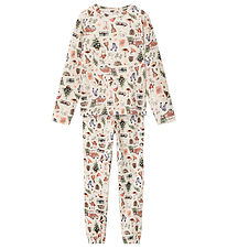 Name It Pyjama Set - Blouse/Trousers - NmnRiccas - Peyote Melang