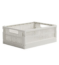 Made Crate Foldable Box - Midi - 33x24x13 cm - Milk