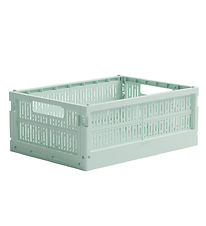 Made Crate Foldable Box - Midi - 33x24x13 cm - Minty