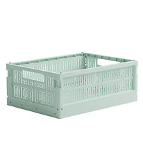 Boîte Pliante Made Crate - Midi - 33x24x13 cm - Menthe