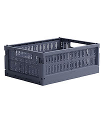 Boîte Pliante Made Crate - Midi - 33x24x13 cm - Blue Grey