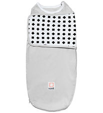 Nanit Baby Swaddle - Breathing Wear - Grey/Black