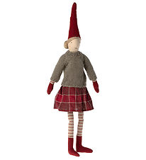 Maileg Tomte - 51 cm - Flicka m. Trja/Kjol