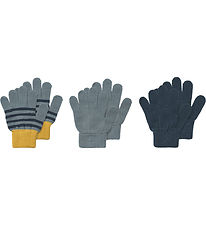 Liewood Gloves - Knitted - Gamma - 3-Pack - Lemon Flake Multi Mi
