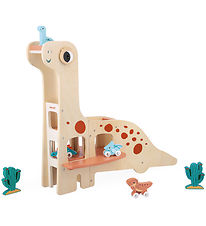 Janod Wooden Toy - Dino Garage