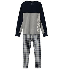 Name It Pyjama Set - NkmRisonne - Dark Sapphire