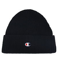 Champion Bonnet - Laine/Polyester - Noir