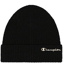 Champion Bonnet - Laine/Polyester - Noir