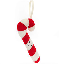 Jellycat Knuffel - 5x13 cm - Feestelijke dwaasheid Candy Cane