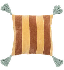 Bloomingville Mini Cushion - 40x40 cm - Hei - Brown w. Stripes