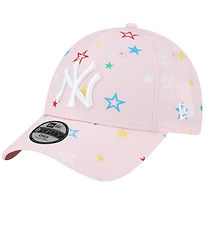 New Era Cap - 9Forty - New York Yankees - Pink w. Stars