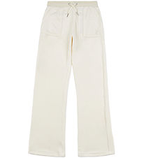 Juicy Couture Velvet Trousers - Vanilla