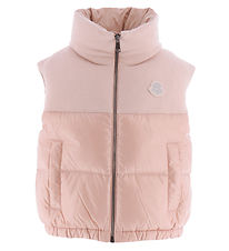 Moncler Down Gilet - Suzan - Dusty Rose w. Rhinestone