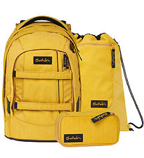 Satch School Bag Set - Corduroy - Heritage - Oldschool - Retro H
