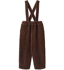 Fliink Corduroy Trousers w. Suspenders - Cub